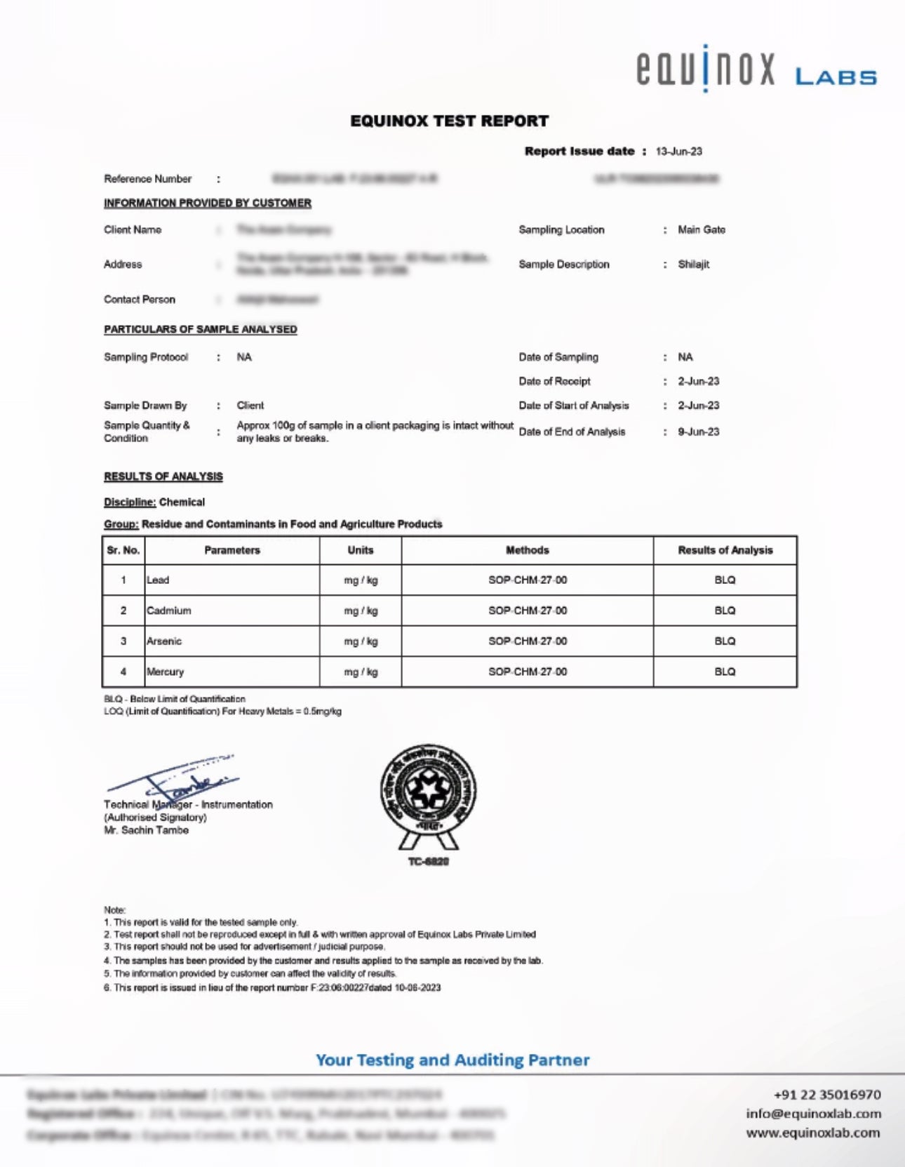 Shilajit puro y natural